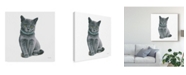 Trademark Global Emily Adams Cutie Kitties VI Canvas Art - 27" x 33"